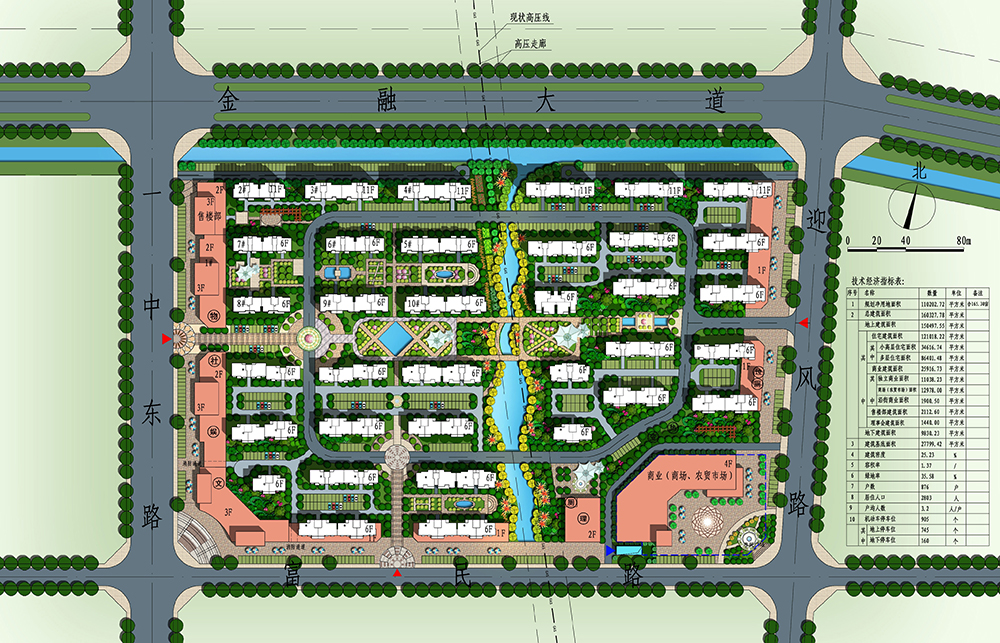 1.01總平面圖(方案一)
